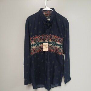 PENA by ROPER Tribal Western Artwork Shirt Cotton SIZE XL NWT
